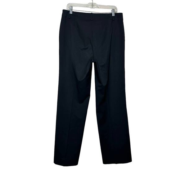 Ralph Lauren black flat front pants size 10 - Picture 2 of 8